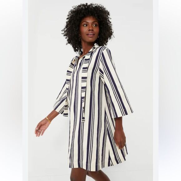 Tuckernuck Navy Stripe Montauk Dress - Picture 4 of 7